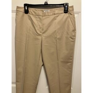 Susina Khaki Chino Cotton Blend Women’s Pants Size 8 -‎ EUC